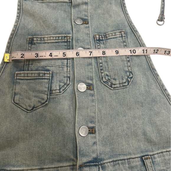 Pilcro Light Blue Denim Overalls - Picture 9 of 11